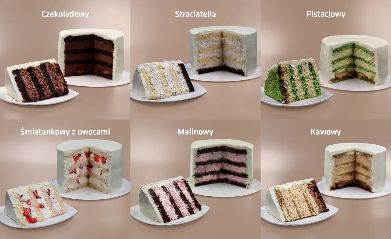 r&oacute;żne rodzaje tort&oacute;w okolicznościowych