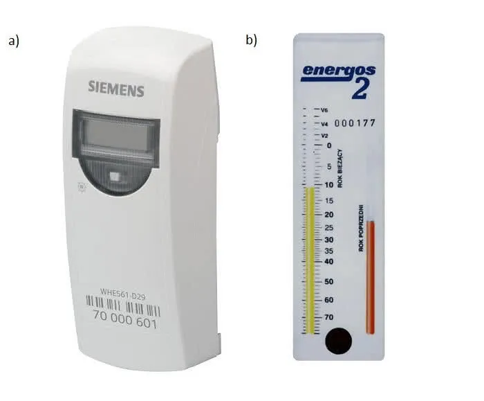 rodzaje podzielnik&oacute;w ciepła elektroniczny i wyparkowy