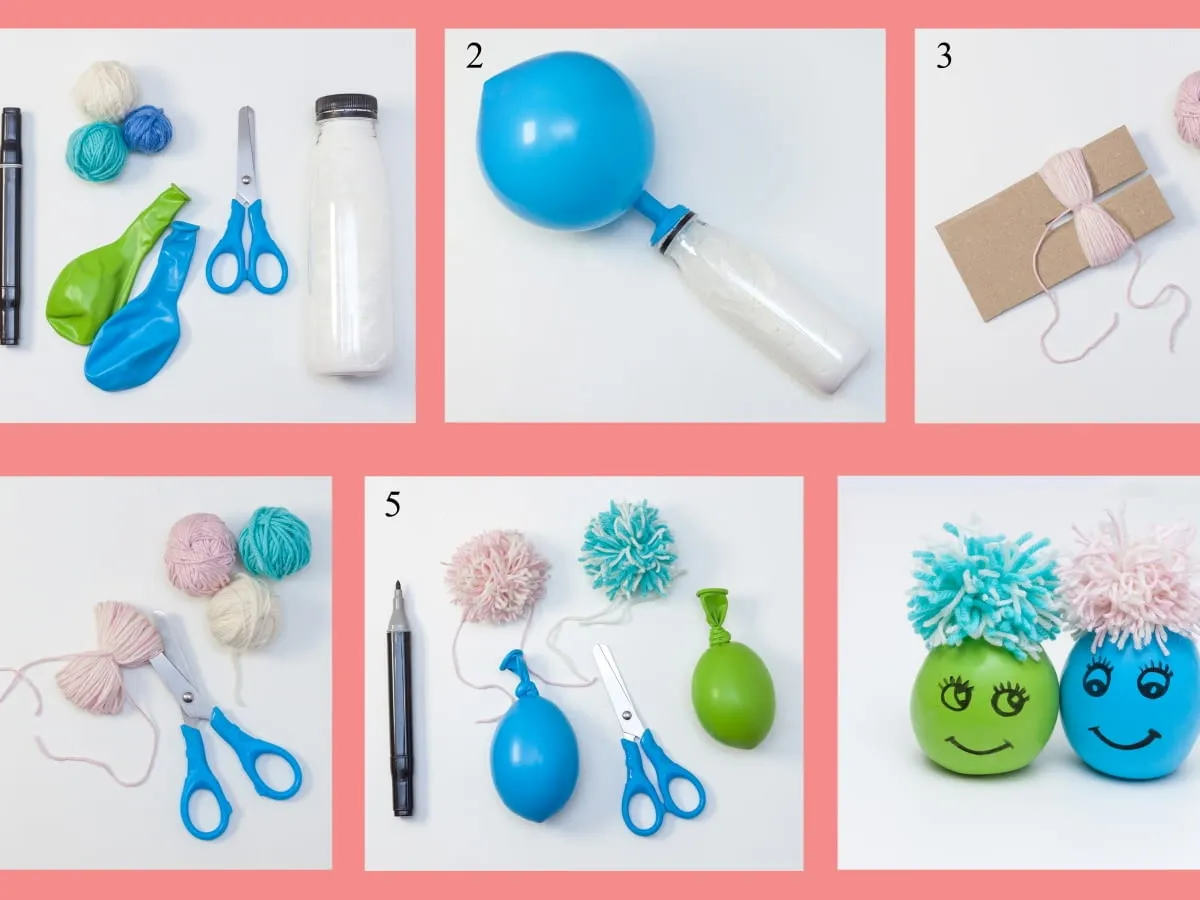 domowe zabawki sensoryczne DIY dla dzieci