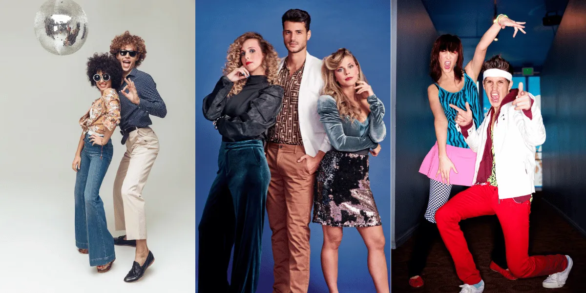 moda męska PRL stylizacje impreza