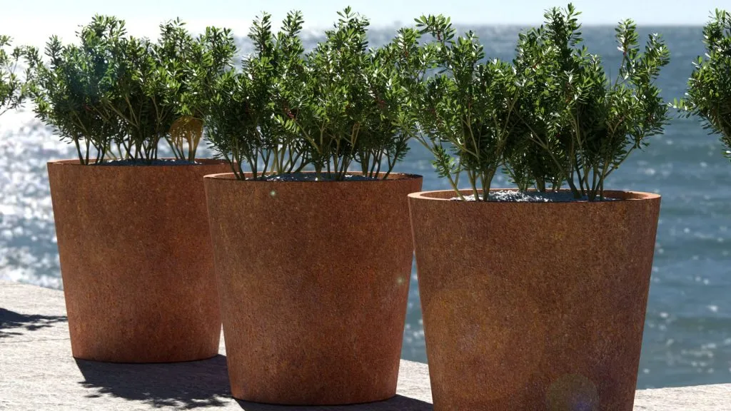 mrozoodporne donice tarasowe materiały