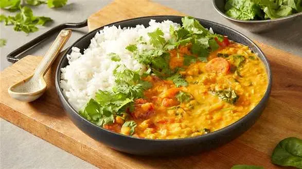 Wegetariańskie dania z ryżem