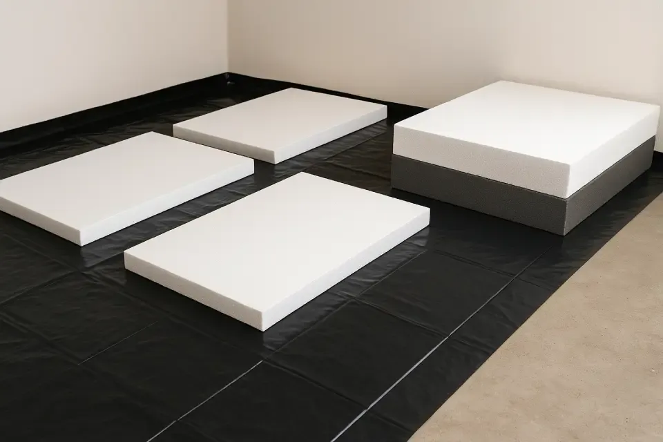 Folia na styropian pod ogrzewanie podłogowe