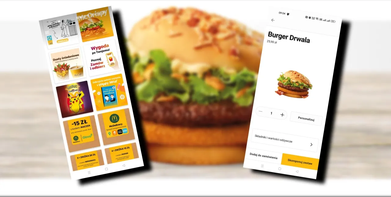 Burger Drwala w McDonald's. Czy to już koniec sezonu na drwala? Sprawdź ofertę w aplikacji.