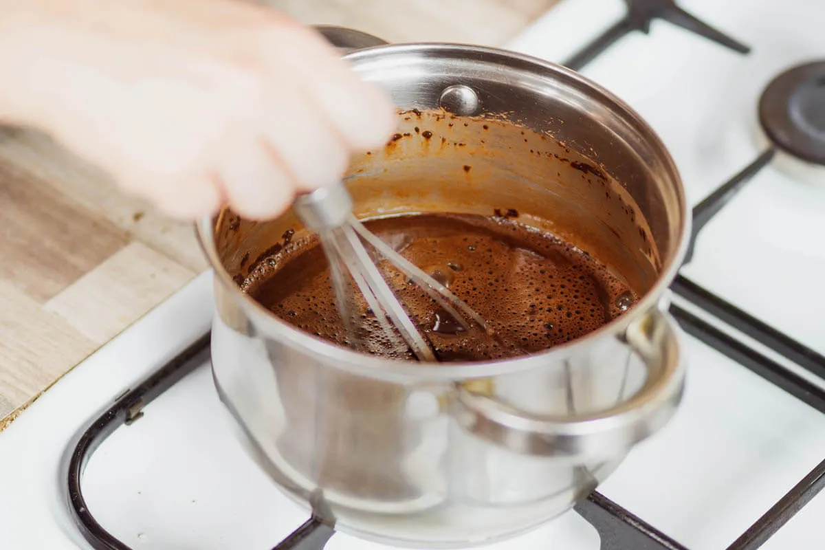 Domowy syrop kakaowy do kawy