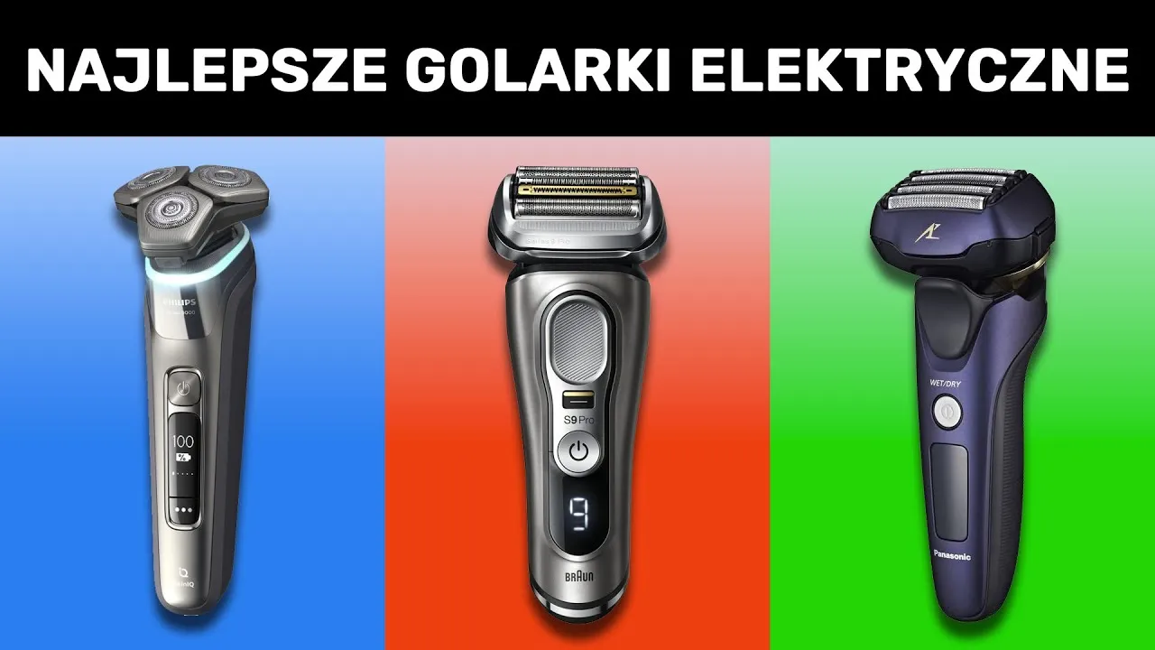 Golarki elektryczne Philips Braun Panasonic Remington