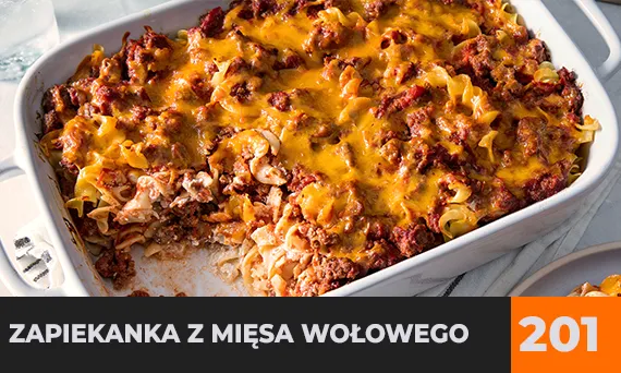 r&oacute;żne warianty zapiekanki z wołowiną