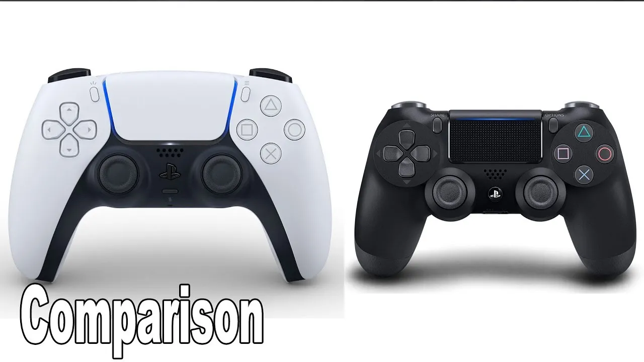 DualSense vs DualShock 4 comparison