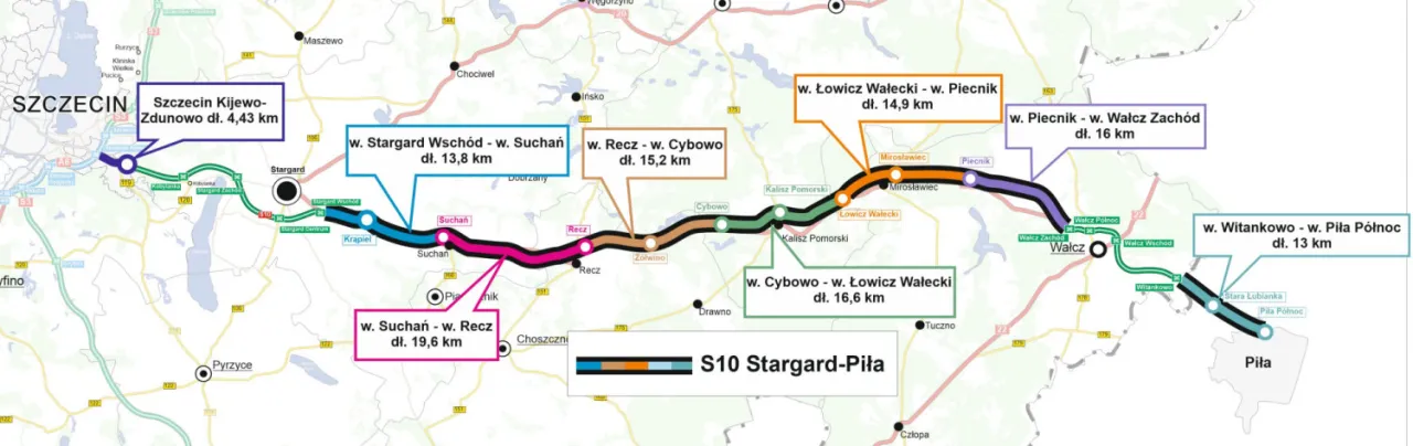 trasa Szczecin Warszawa samochodem