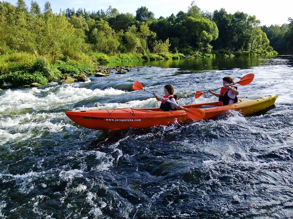 spływ kajakowy Wielki Łuk Warty