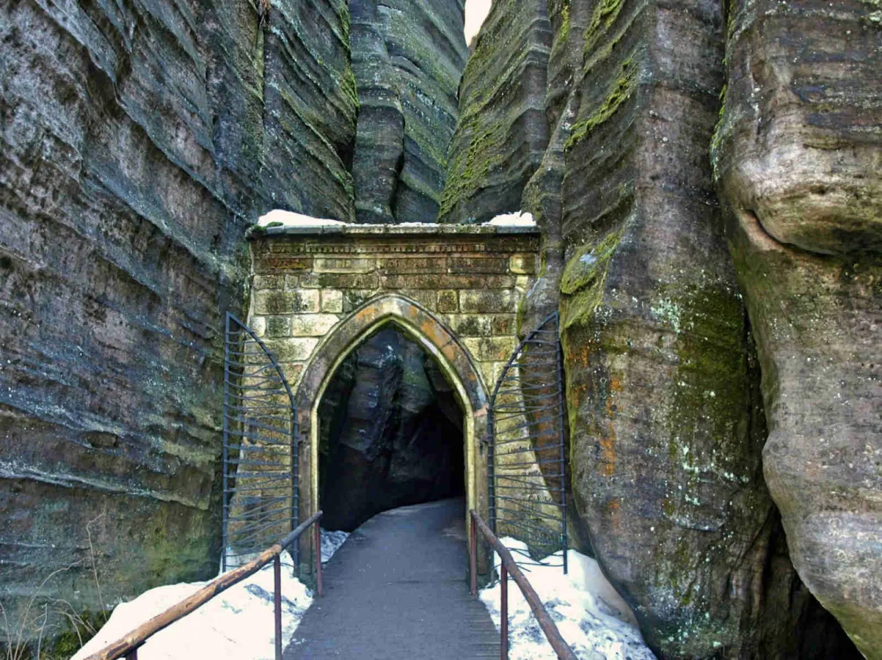 Krzyżowy Wierch panorama Skalne Miasto Adr&scaron;pach