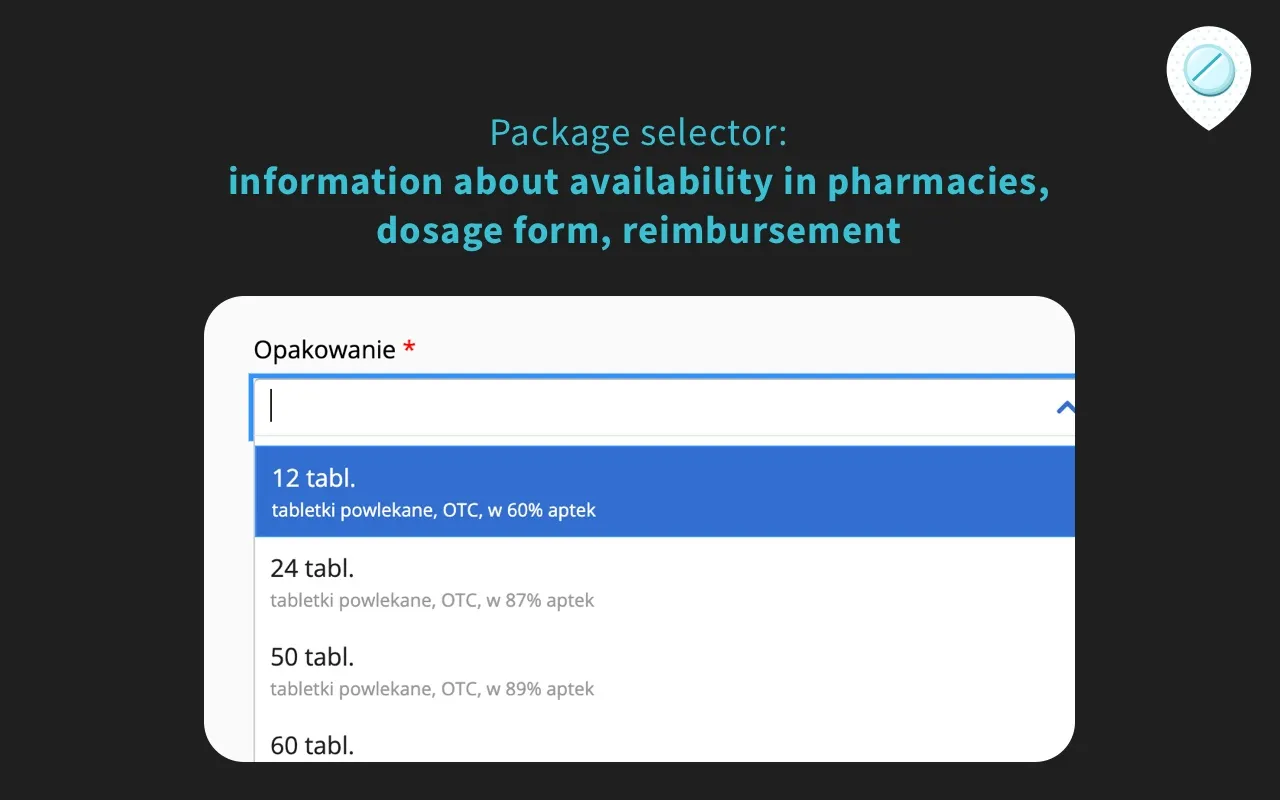 GdziePoLek KtoMaLek screenshot