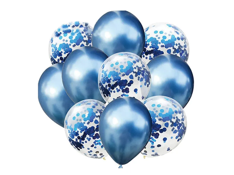 różne rodzaje konfetti do balonów