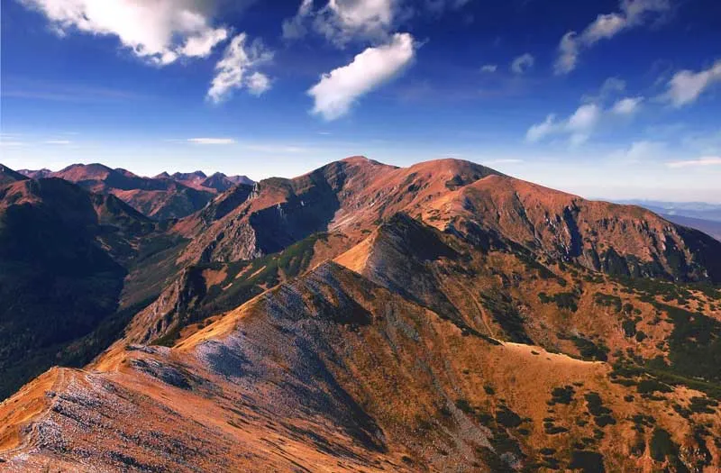 Czerwone Wierchy jesień