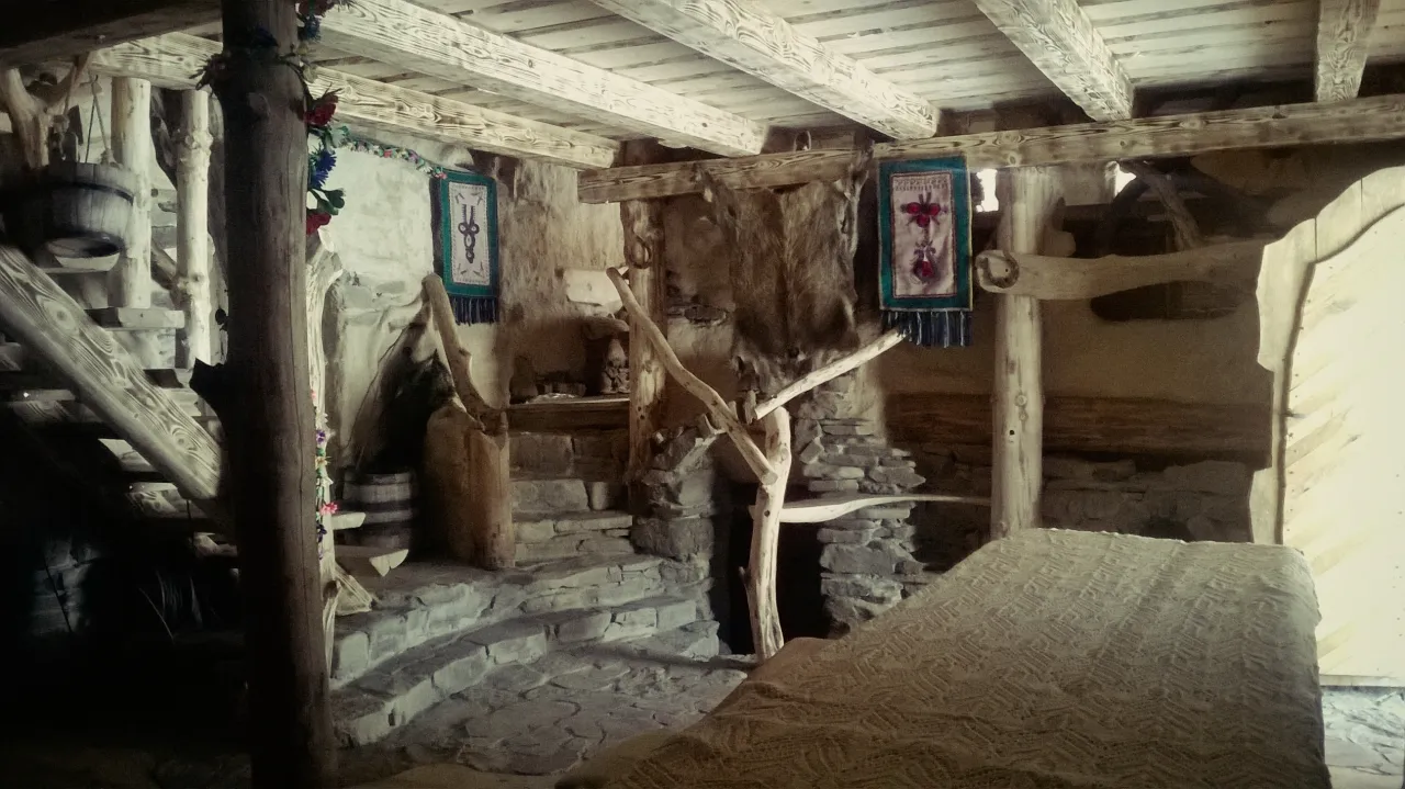 Bacówka u Harnasia wnętrze