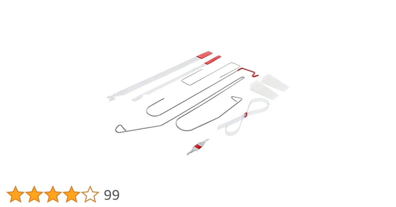 narzędzia do awaryjnego otwierania samochodu DIY vs profesjonalne