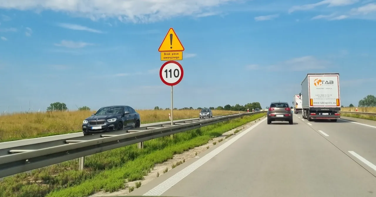 koleiny na autostradzie A4 stan nawierzchni