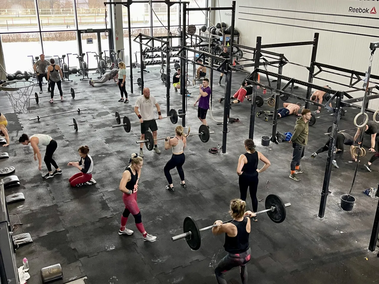 CrossFit Białystok wnętrze siłowni