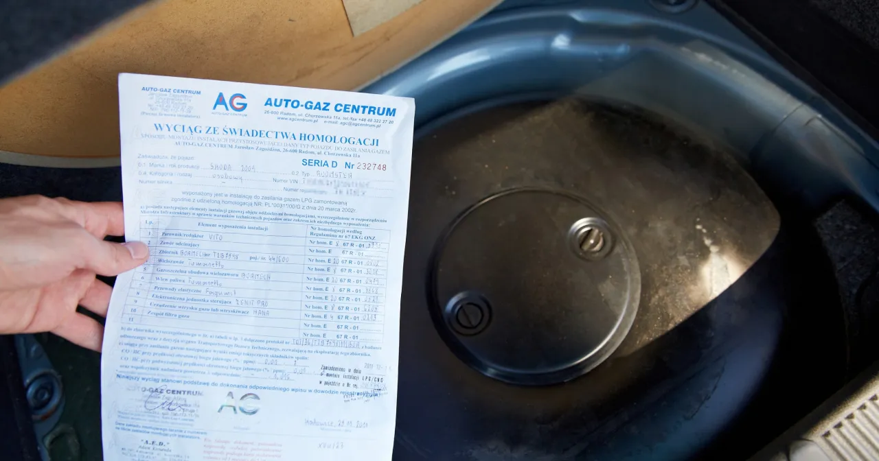 Warsztat samochodowy LPG