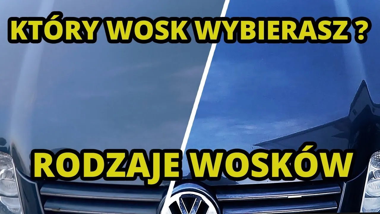 Rodzaje wosk&oacute;w samochodowych
