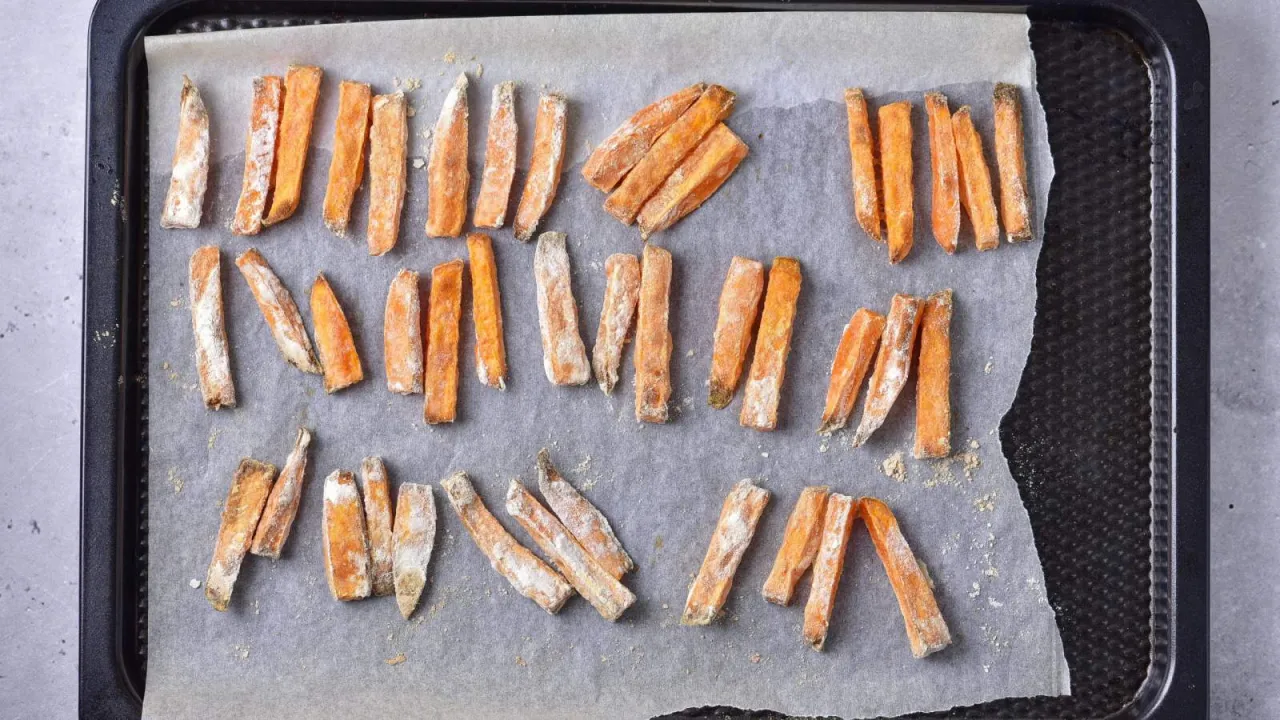 frytki z batat&oacute;w przygotowanie krok po kroku