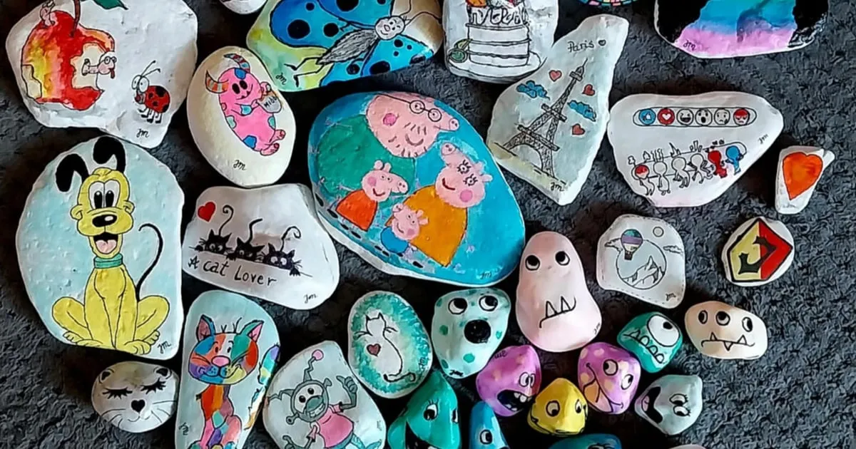 Zdjęcie Czym się maluje kamyczki? Najlepsze farby i techniki dekoracji