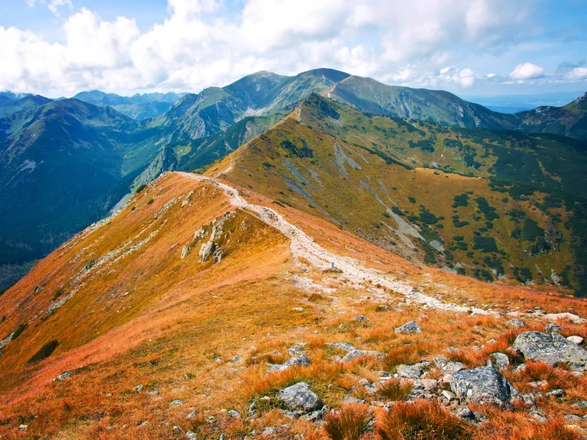 Czerwone Wierchy Kasprowy Wierch grań