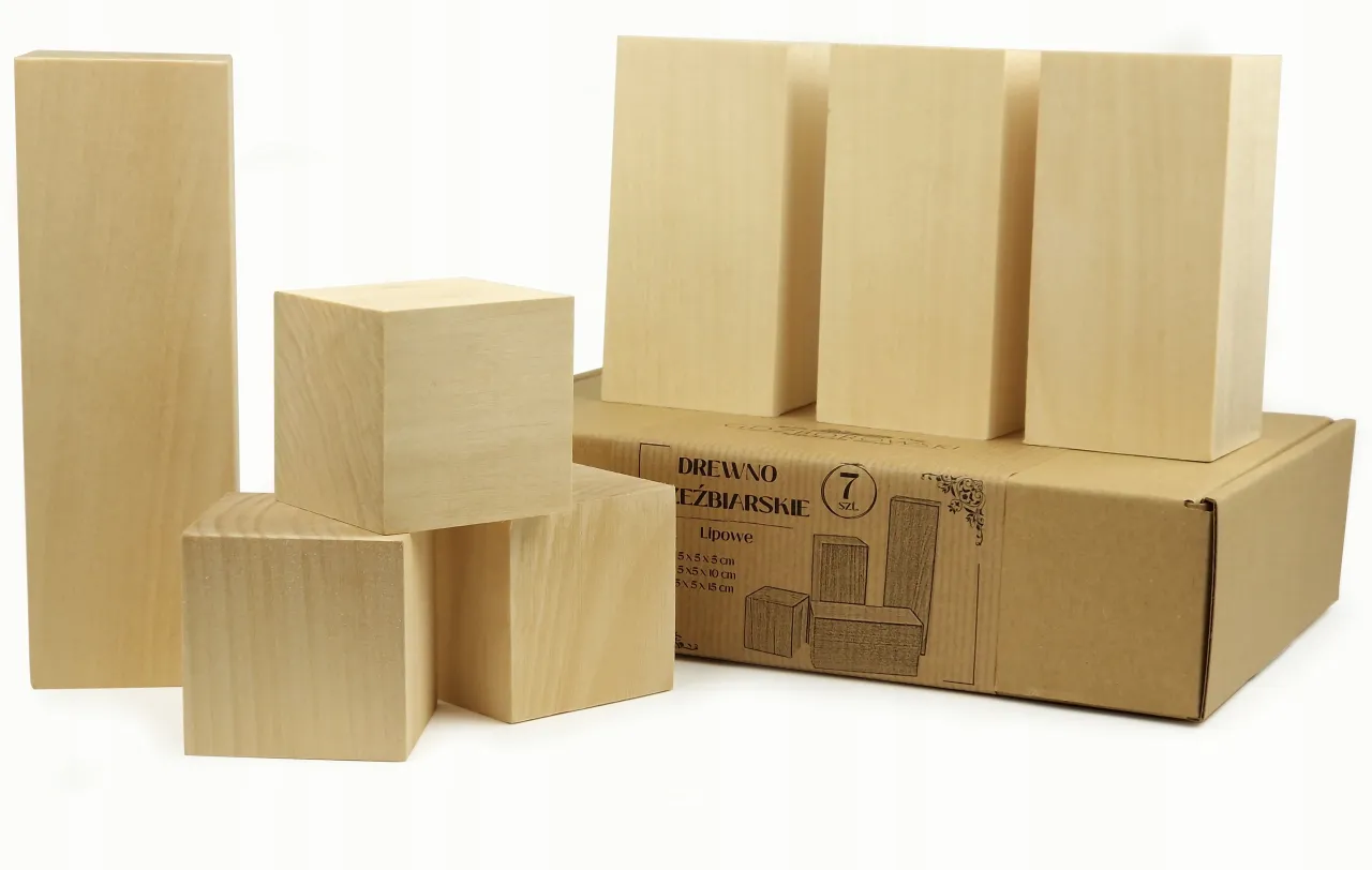 drewno lipowe do rzeźbienia