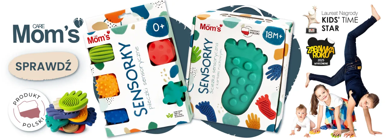 Polskie marki zabawek sensorycznych dla dzieci