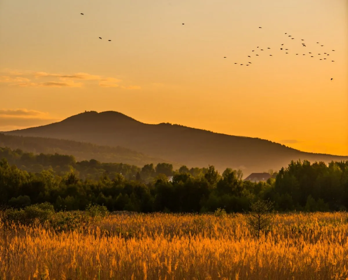 Szklarska Poręba widok na Karkonosze i G&oacute;ry Izerskie