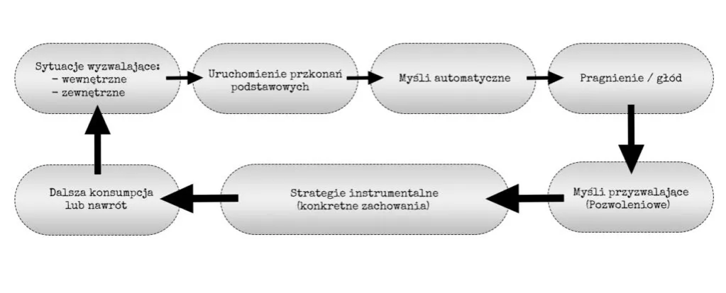 głód narkotykowy mózg