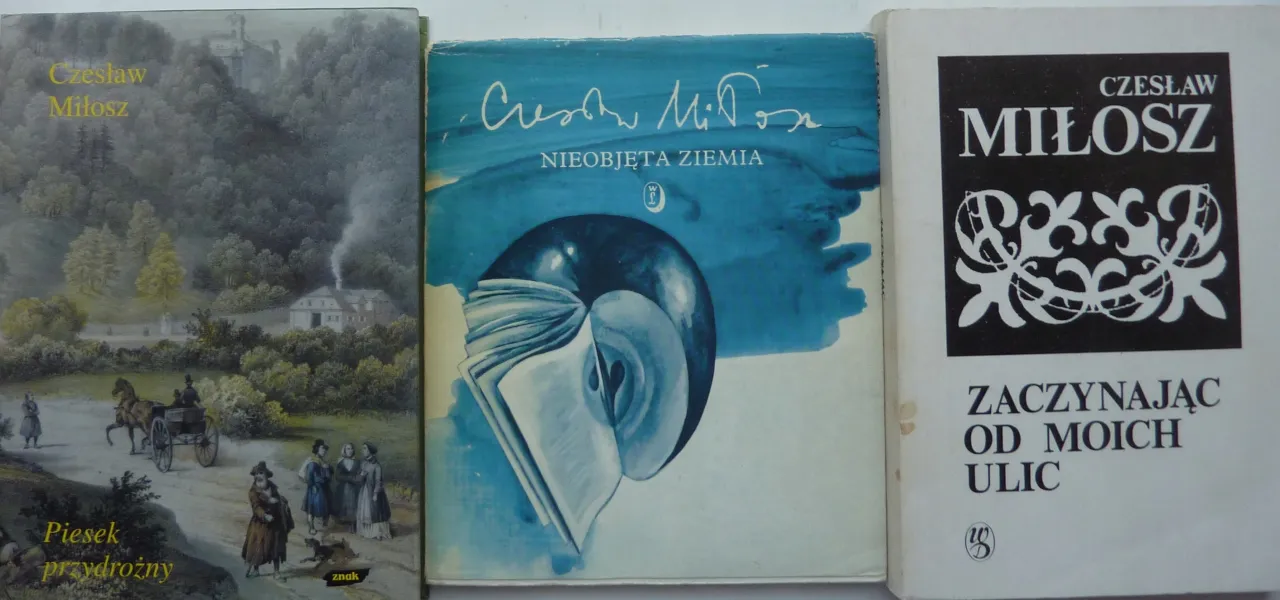 okładka Piesek przydrożny Czesław Miłosz