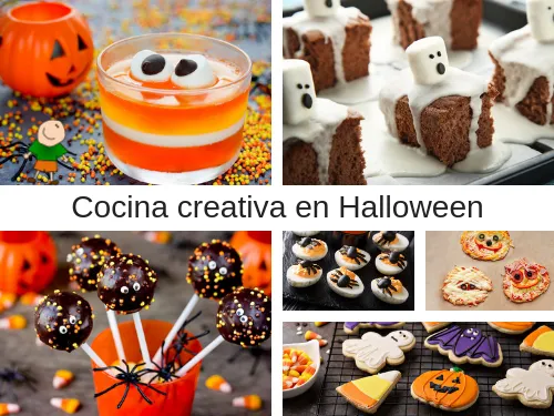 platos divertidos almuerzo halloween ni&ntilde;os