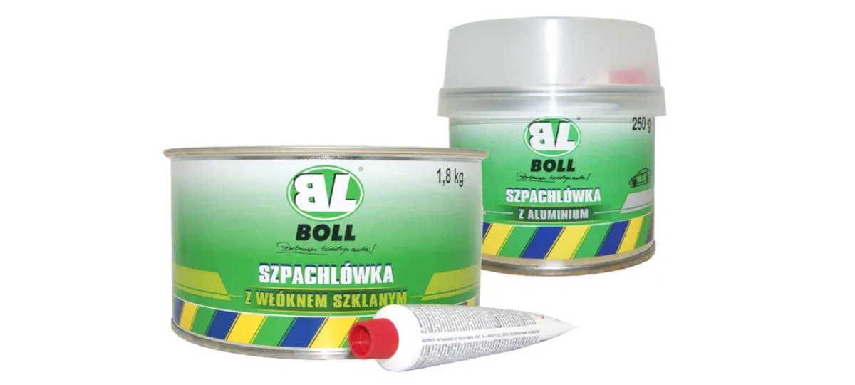 rodzaje szpachli samochodowej opakowania