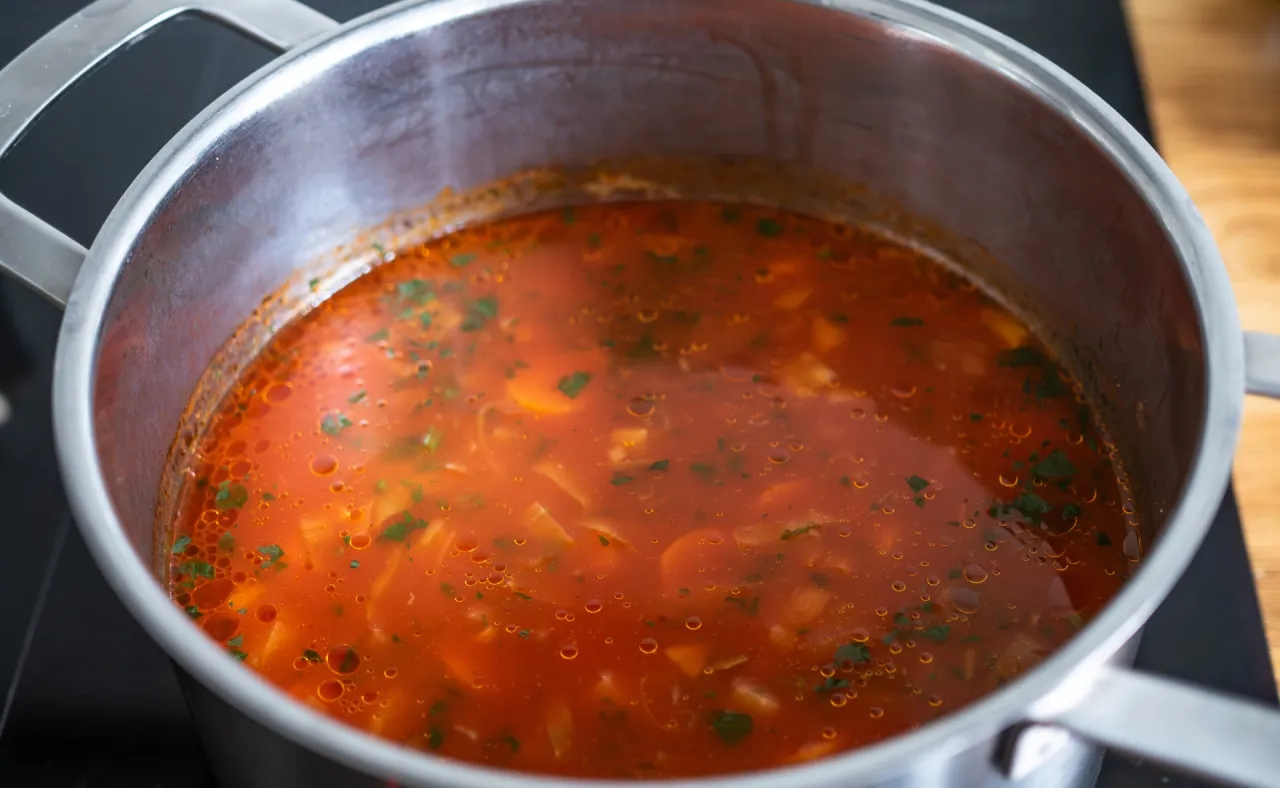 kuchnia gotowanie zupy zagęszczanie