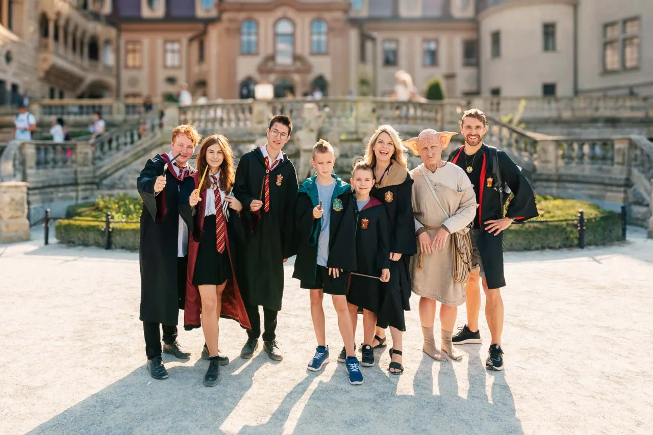 Zamek w Mosznej dzieci warsztaty