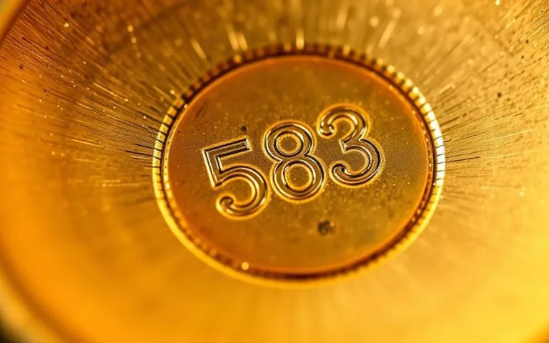 złoto pr&oacute;ba 583 oznaczenie gwiazda sierp młot