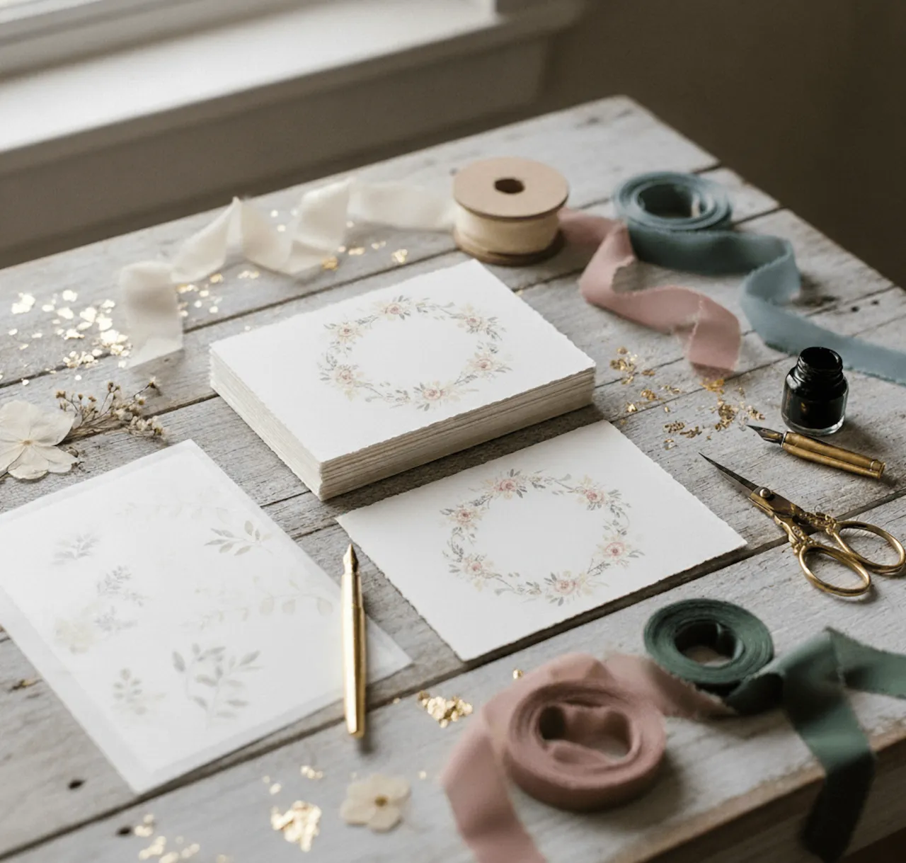 Zdjęcie Jak zrobić zaproszenia ślubne DIY? Przewodnik krok po kroku