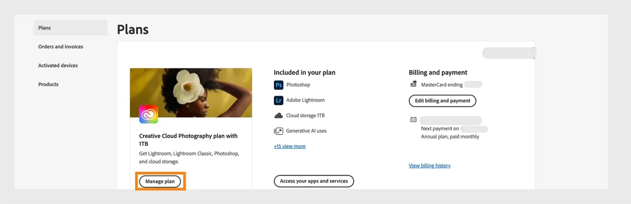 Adobe Creative Cloud plany subskrypcji