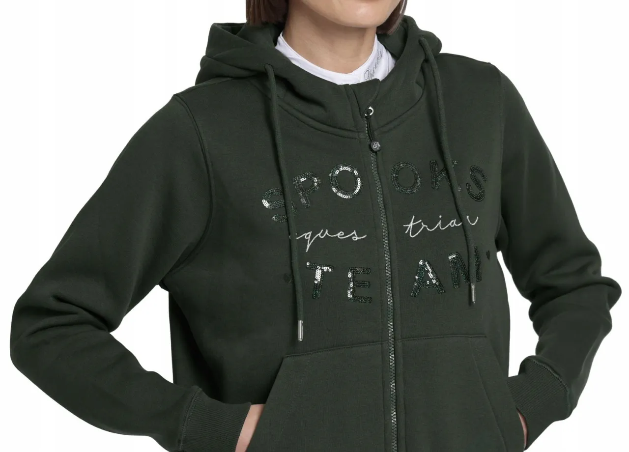 bluza jeździecka Spooks na koniu