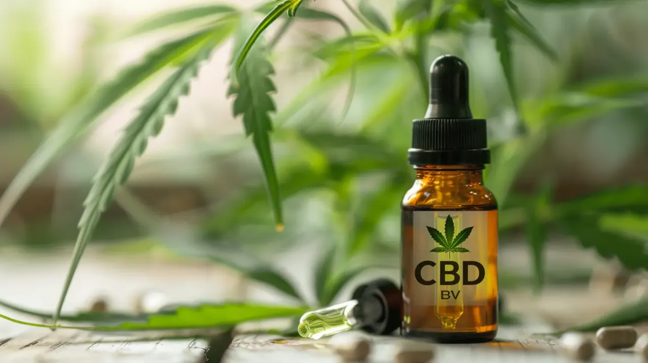 Rośliny konopi indyjskich i siewnych z etykietami THC CBD