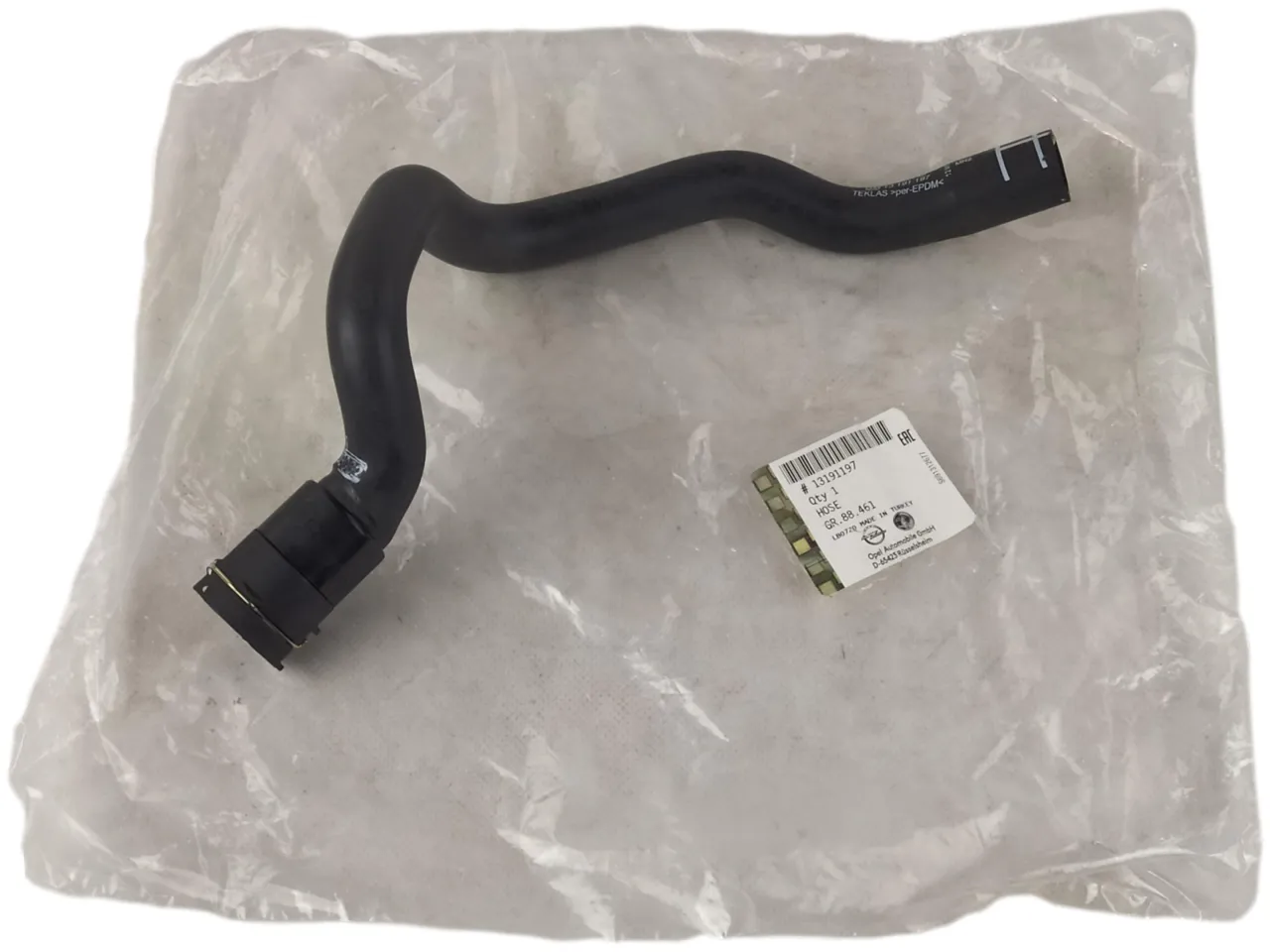 Opel Corsa D silnik przewody nagrzewnicy