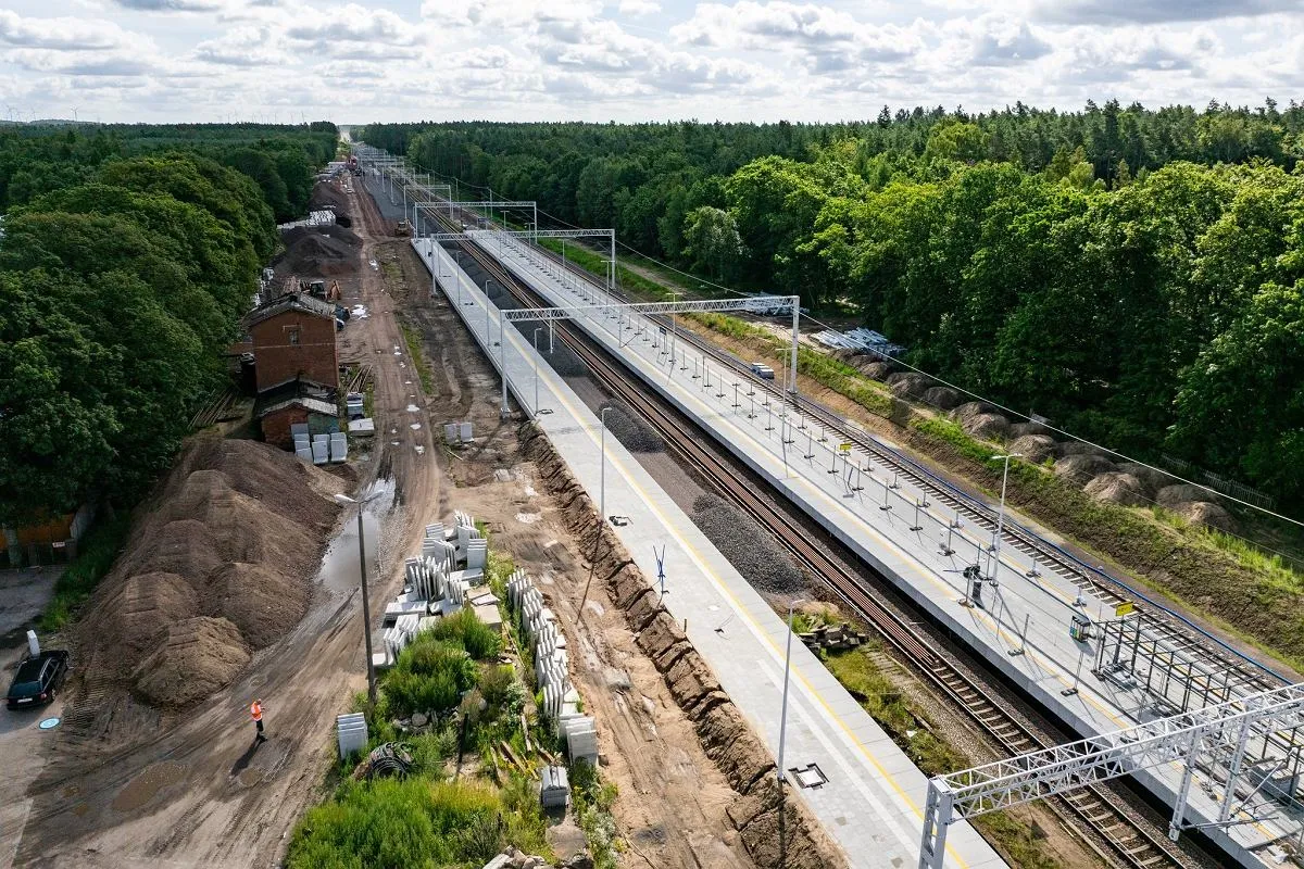 remont linii kolejowej 202 Miastko