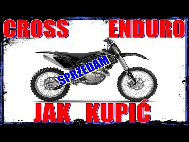 Sprawdzanie używanego motocykla enduro
