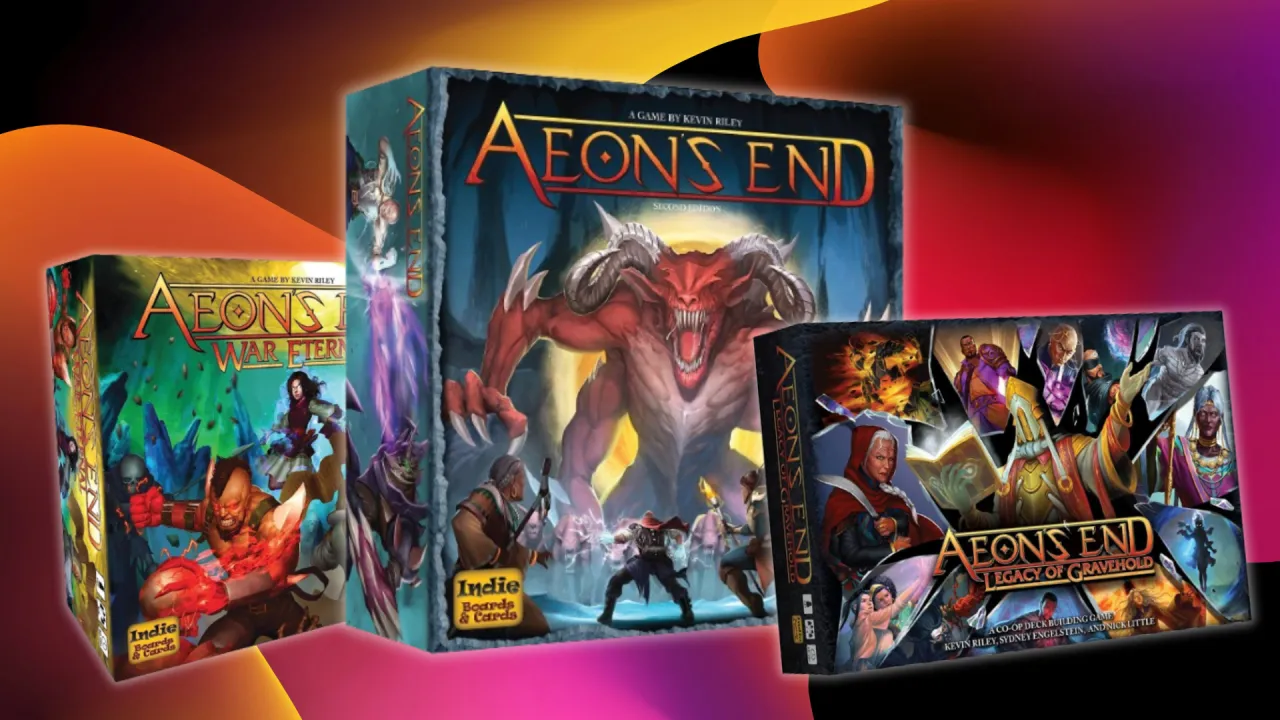 Aeon's End different box covers Polish edition