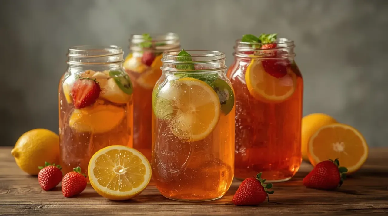 kombucha druga fermentacja smaki