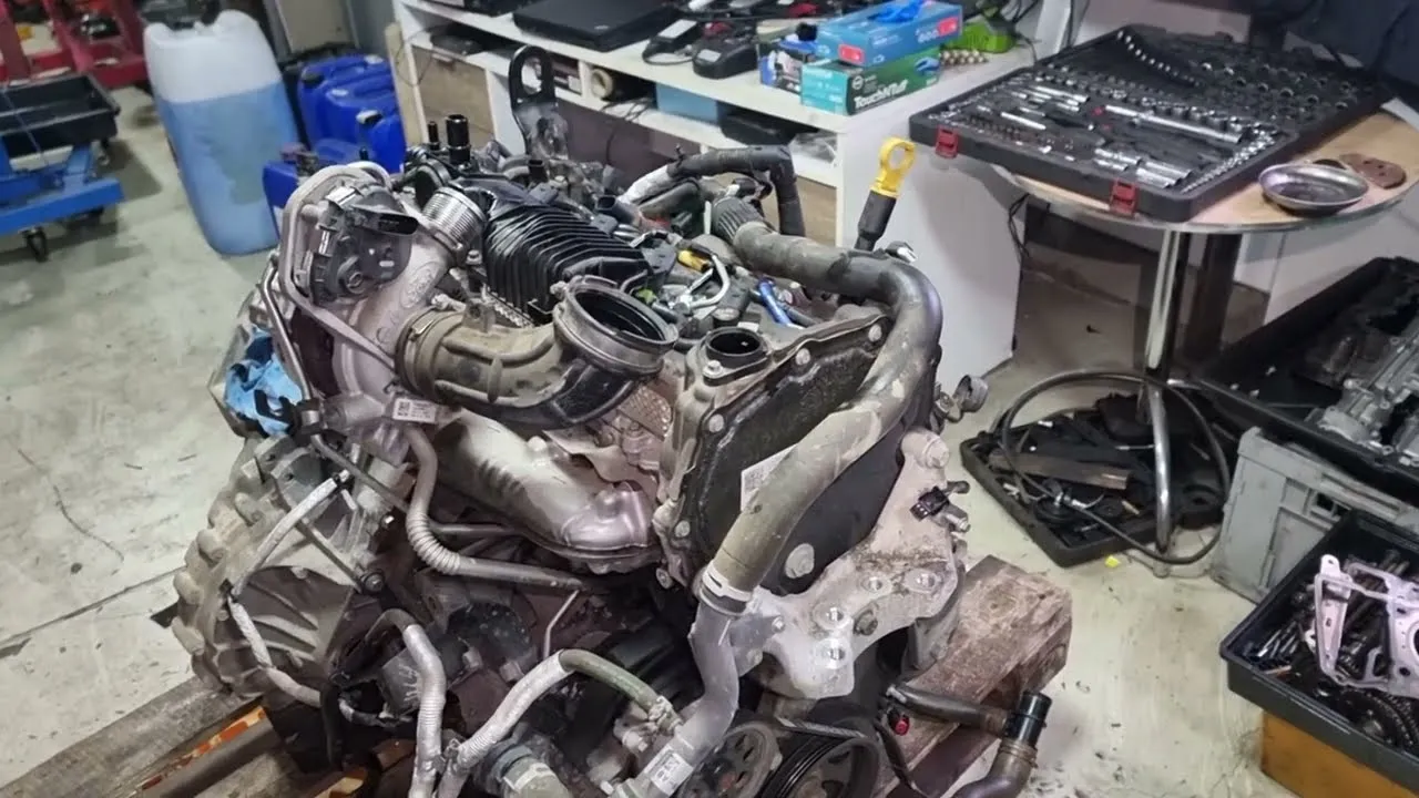 Ford silnik 2.0 EcoBlue DPF