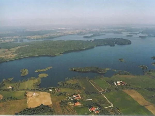 Jezioro Narie widoki z lotu ptaka