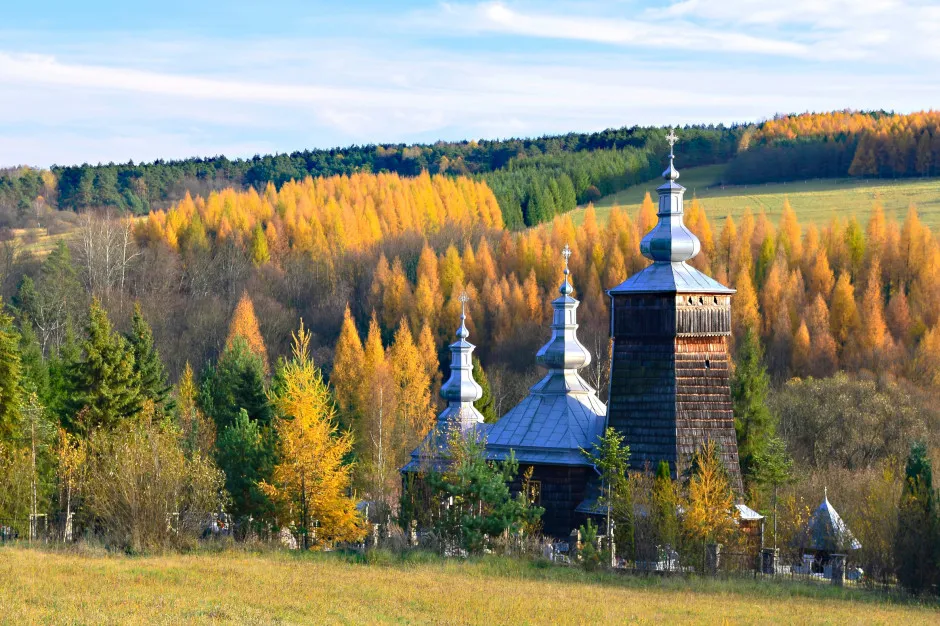 Beskid Niski jesienią