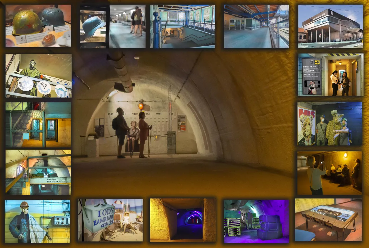 Podziemne Trasy Szczecina wnętrze